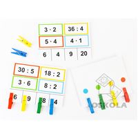 Násobení a dělení s kolíčky 1