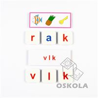 Montessori Skrytá slova 1