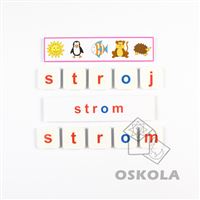 Montessori Skrytá slova 3