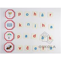 Montessori Skládání slov 3