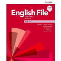English File Elementary (4th edition) - Workbook+key