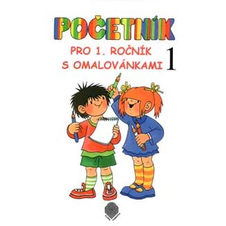 Početník pro 1.ročník ZŠ - 1.díl s omalovánkami /číslice1,2,3,4/
