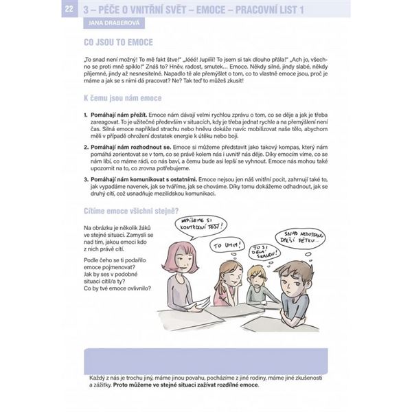Základy duševní hygieny – pracovní sešit 