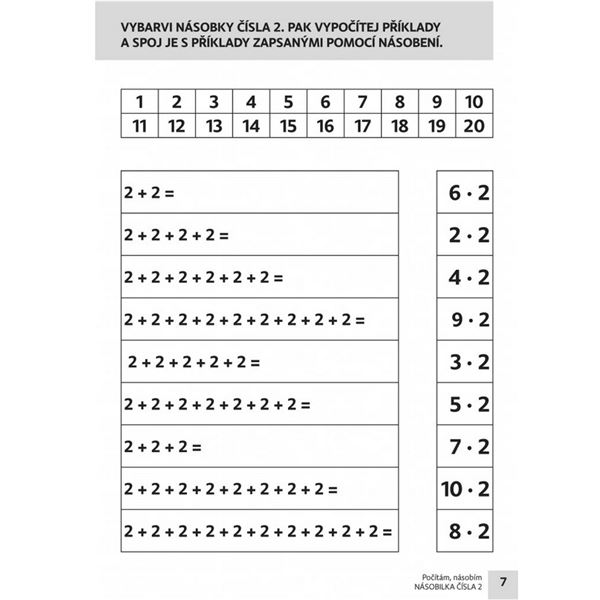 Počítám, násobím (0–5) 