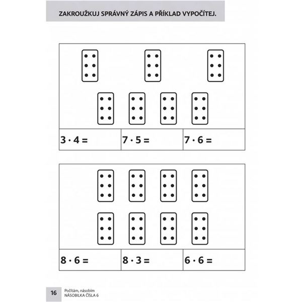 Počítám, násobím – druhý díl (6–10)