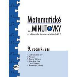 Matematické ...minutovky 9. ročník – 2. díl