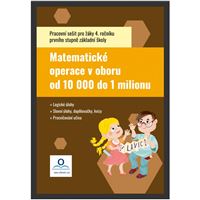 Matematické operace v oboru od 10 000  do 1 milionu - Pracovní sešit