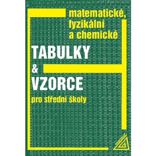 Matematické, fyzické a chemické tabulky a vzorce pro SŠ (zelené)