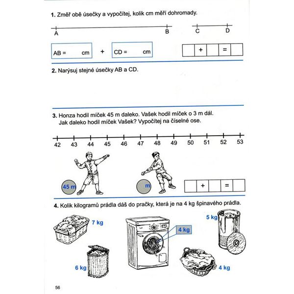 Matematika pro 2. stupeň ZŠ speciální, 1. pracovní sešit (7. r.)
