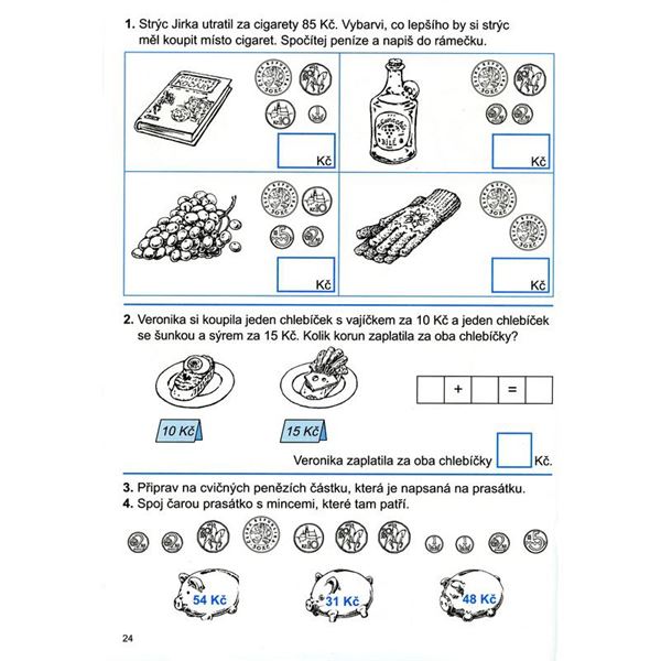 Matematika pro 2. st. ZŠ speciální, 1.díl, 2. pracovní sešit (8. r.)