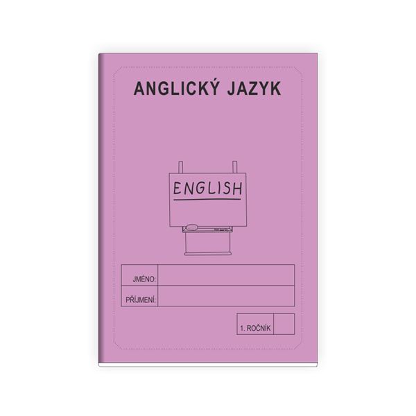  Anglický jazyk 1 - školní sešit FIALOVÁ