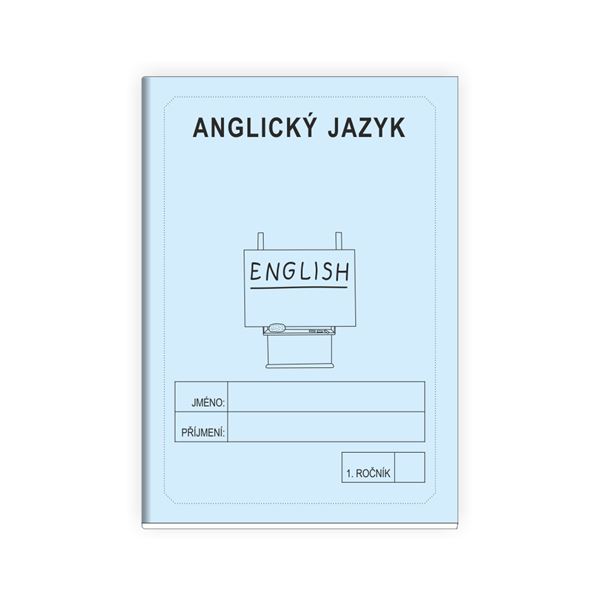  Anglický jazyk 1 - školní sešit MODRÁ