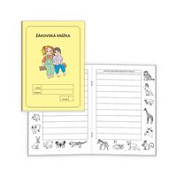 Žákovská knížka 1 - Slovní hodnocení ŽLUTÁ