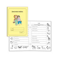 Žákovská knížka 1 - Měsíční hodnocení ŽLUTÁ