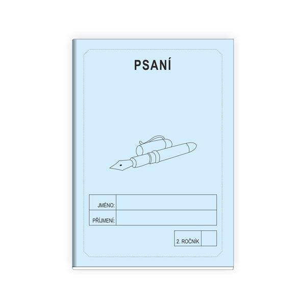 Psaní 2 MODRÁ