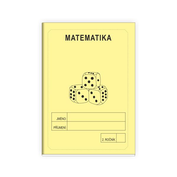 Matematika 2 - školní sešit ŽLUTÁ