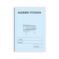 Hudební výchova 2 - školní sešit MODRÁ