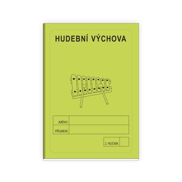 Hudební výchova 2 - školní sešit ZELENÁ