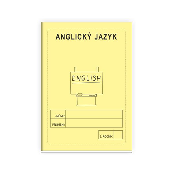 Anglický jazyk 2 - školní sešit ŽLUTÁ