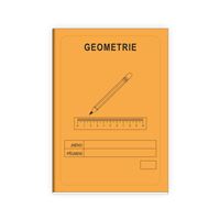 Geometrie sešit - ORANŽOVÝ