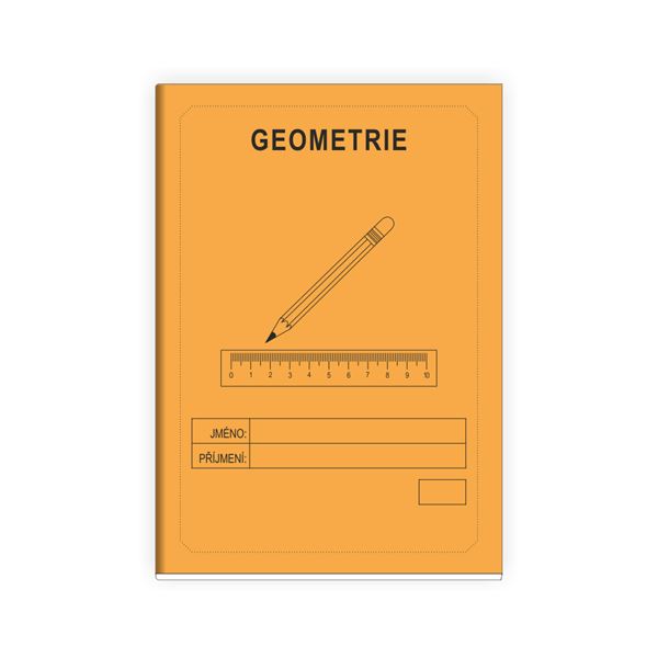 Geometrie sešit - ORANŽOVÝ