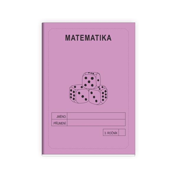 Školní sešit Matematika 3 FIALOVÁ