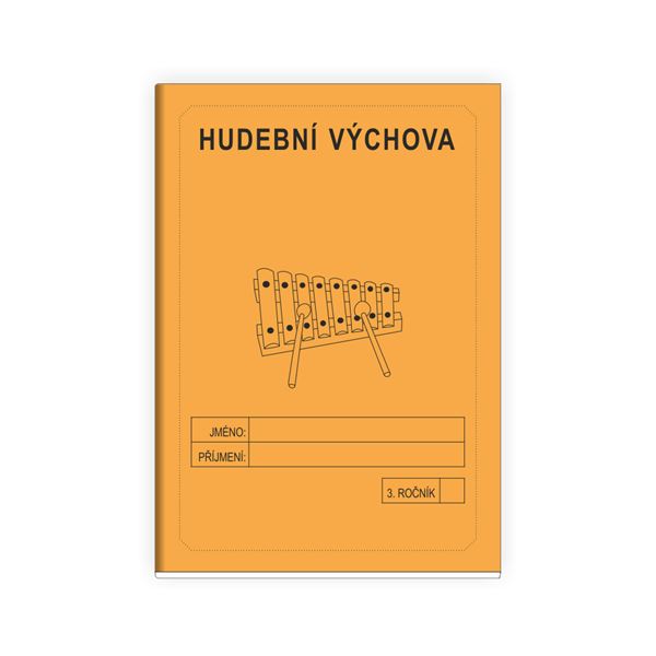  Hudební výchova 3 - školní sešit ORANŽOVÁ
