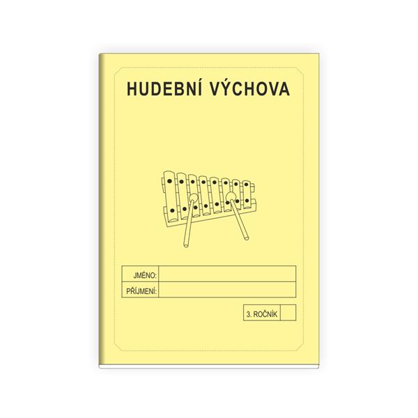  Hudební výchova 3 - školní sešit ŽLUTÁ