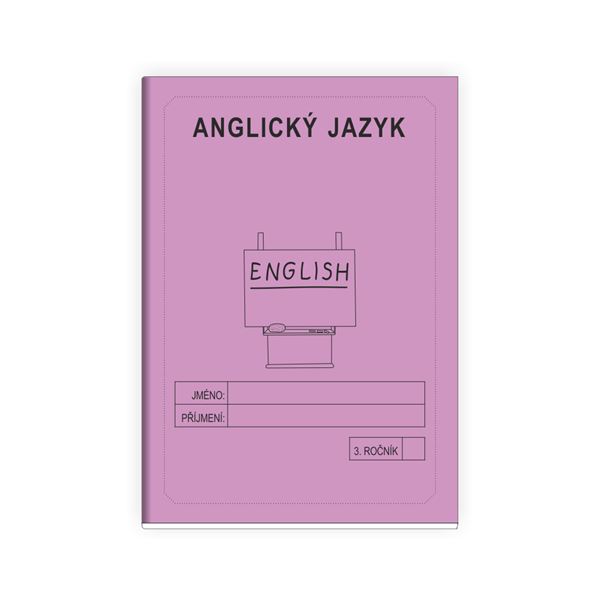 Anglický jazyk 3 - školní sešit FIALOVÁ