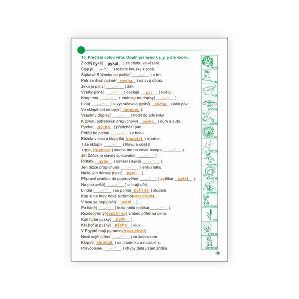 Český jazyk 3 druhý díl - klíč
