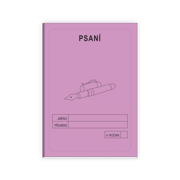 Psaní 4 FIALOVÁ