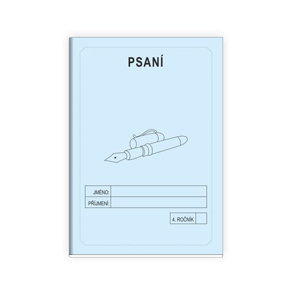 Psaní 4 MODRÁ