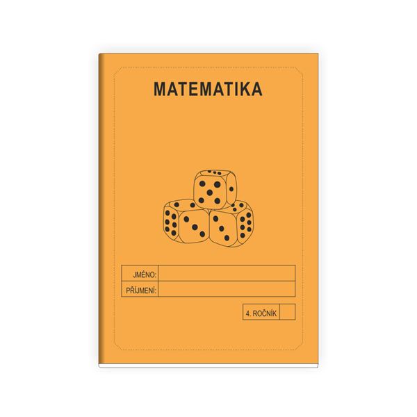 Matematika 4 - školní sešit ORANŽOVÁ