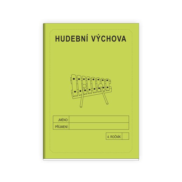  Hudební výchova 4 - školní sešit ZELENÁ