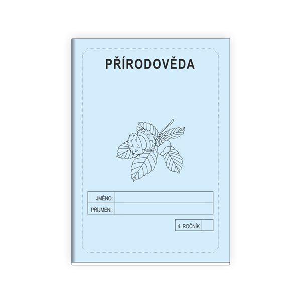 Školní sešit Přírodověda 4 MODRÁ