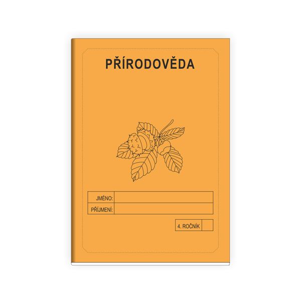 Školní sešit Přírodověda 4 ORANŽOVÁ