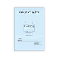  Anglický jazyk 4 - školní sešit MODRÁ