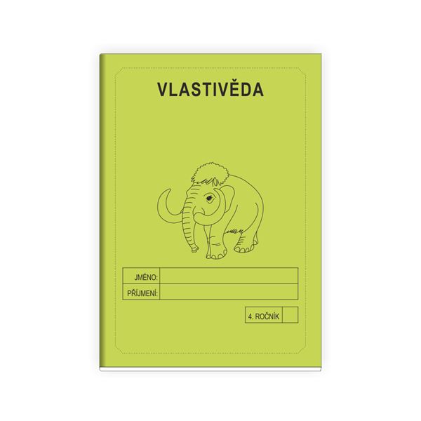Školní sešit Vlastivěda 4 ZELENÁ