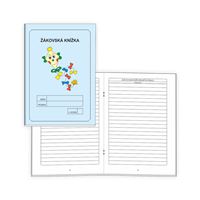 Žákovská knížka 4 - Slovní hodnocení MODRÁ