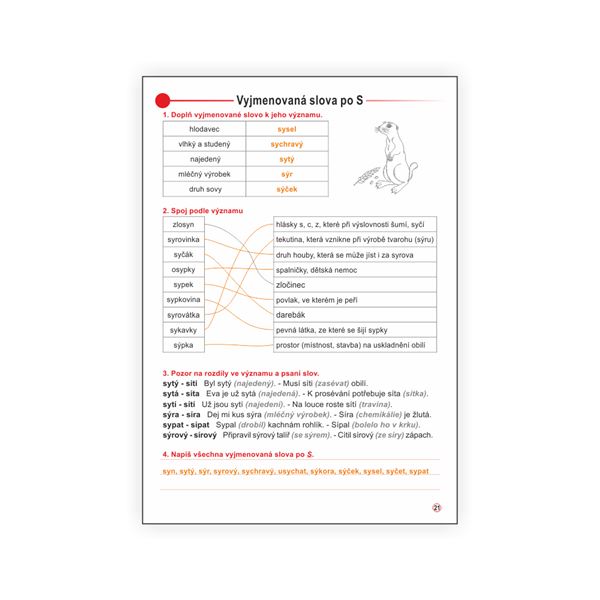 Český jazyk 4 - klíč
