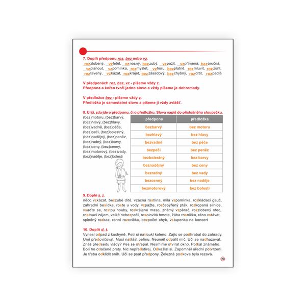 Český jazyk 4 - klíč