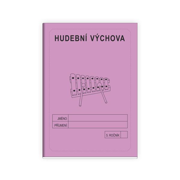  Hudební výchova 5 - školní sešit FIALOVÁ