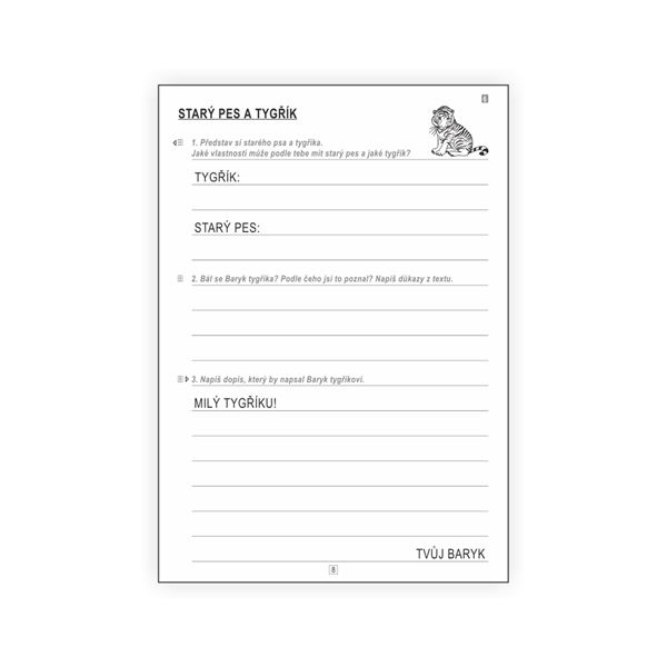 Čtení 2 - pracovní listy