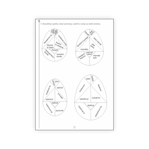 Český jazyk 4 - tvůrčí pracovní listy