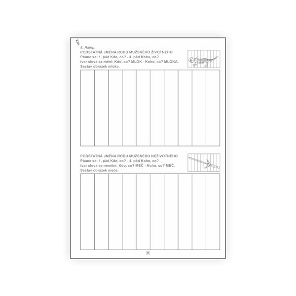 Český jazyk 4 - tvůrčí pracovní listy