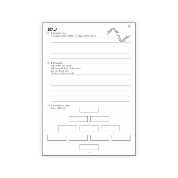 Čtení 3 - pracovní listy