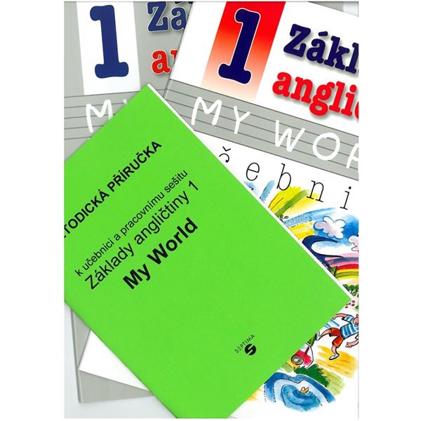Základy angličtiny 1 - MY WORLD - soubor (učebnice, pracovní sešit, metodická příručka)