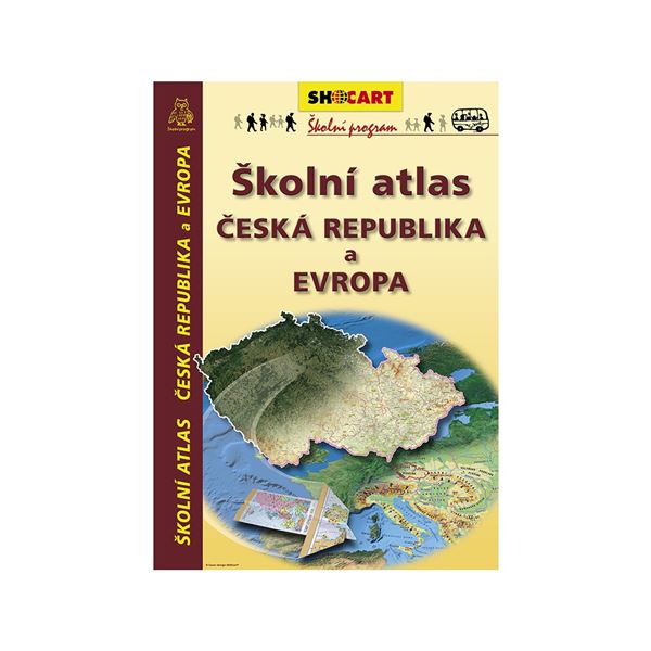 Školní atlas Česká republika a Evropa