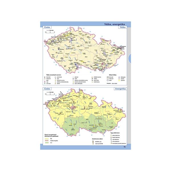 Školní atlas Česká republika a Evropa
