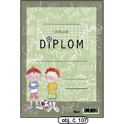 Diplom A5 - Fotbalisti